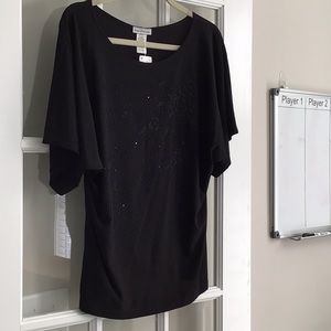 Bleeker & McDougal top with bling